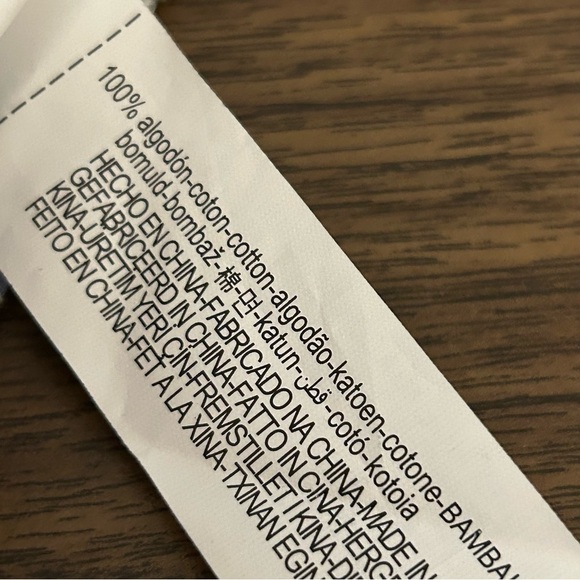 Zara Blue and White Bell Sleeve Blouse M - Picture 6 of 11